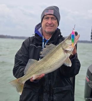 Walleye catch - Delavan, WI.
