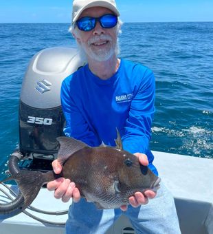 Heading offshore for another fishing adventure.