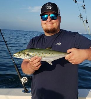 Exciting catch on Gulf waters.