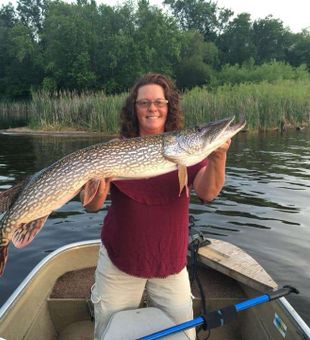 Northern Pike from Wisconsin Rapids, WI