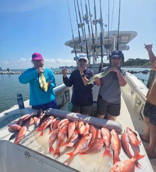 Gulf Shores mahi mahi and red snapper success!