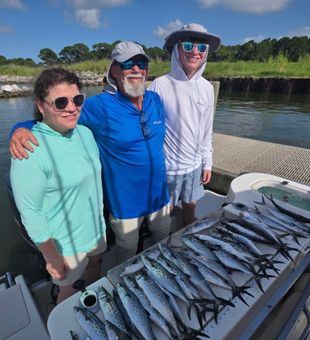 Taking the whole family offshore for an unforgettable inshore fishing trip in Gulf Shores.