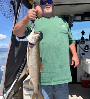 Beautiful lake trout from Burlington VT waters!