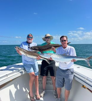 Impressive Cobia and Kingfish duo!