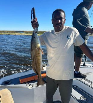 Hooked in Hopedale LA Waters