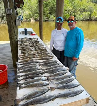 Hopedale, LA
Discover the beauty of Hopedale, Louisiana, where winding marshes, quiet bayous, and productive inshore waters set the stage for an unforgettable day of fishing.