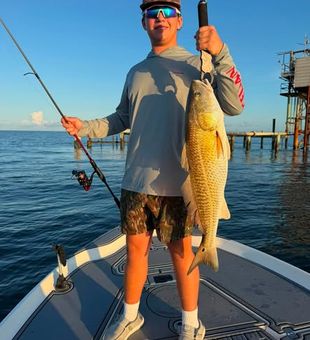 Explore the legendary Louisiana marshes around Hopedale, where every cast brings the opportunity to connect with redfish, speckled trout, and other prized inshore species.