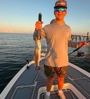Trade the everyday routine for a day on the water in Hopedale, Louisiana, and experience the excitement of fishing through scenic marsh channels and coastal backwaters.