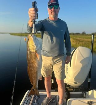 Proud anglers on Louisiana inshore trip!