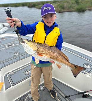 Beautiful Louisiana redfish from St. Bernard waters!