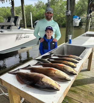 Beautiful Louisiana redfish ready for the table!