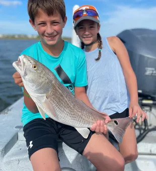 Great With Kids! Redfish Fishing Charters