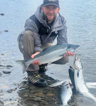 Bright Sockeye Salmon—clean catch!