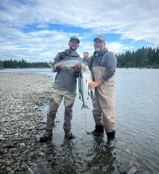 Sockeye Salmon success—clean and classic!