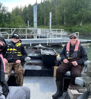 Kenai River morning with a great crew!
