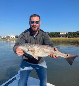 Happy to share his Redfish catch today! Fishing SC