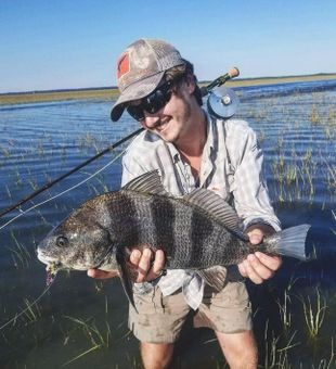 Mount Pleasant, SC Fly Fishing for Sheepshead