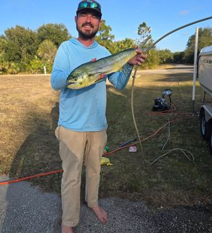 Beautiful mahi mahi from Old Orchard Beach waters!