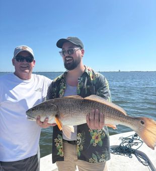 Beautiful Old Orchard Beach redfish making the day complete!