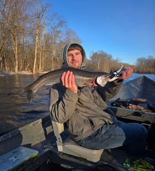 Another successful day fishing the Salmon River!