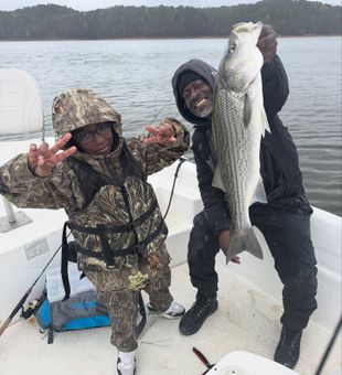 Striped Bass joy with FishProCo!