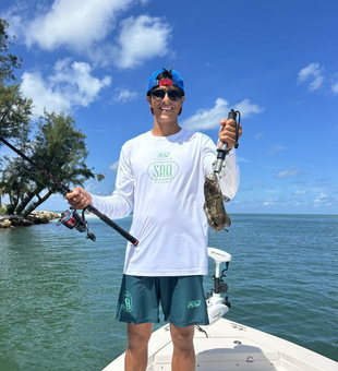 fishing action, Sarasota style
