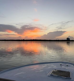 Perfect evening on the water in Palm Beach.