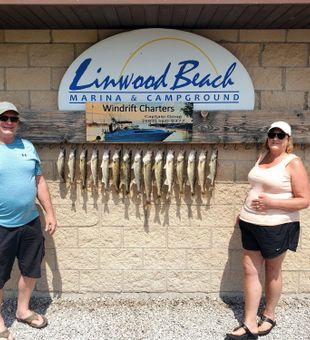 Another successful day on the water in Linwood!