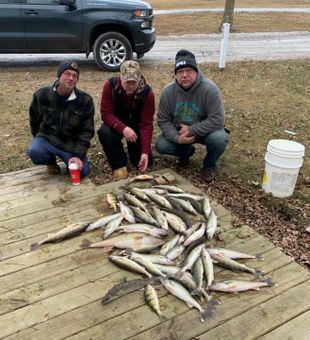 Outstanding fish haul from Linwood MI waters!
