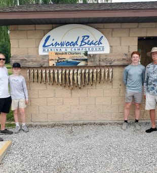 Great day on the water in Linwood MI!