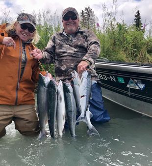 Fishing Guides Kenai River Alaska Salmon Catch!