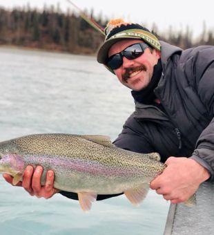 Kenai River Fishing Trip Trout Catch! Book now!