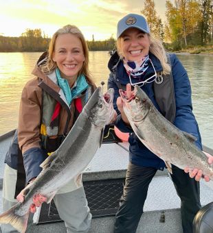 Salmon catch in Kenai Fishing Trips! Book now!