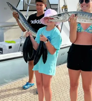 Great barracuda fishing success in Cayman Islands waters!