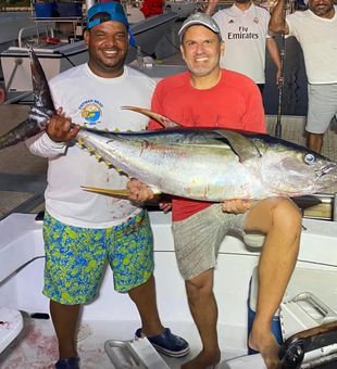 Massive yellowfin tuna landed in Cayman Islands waters!