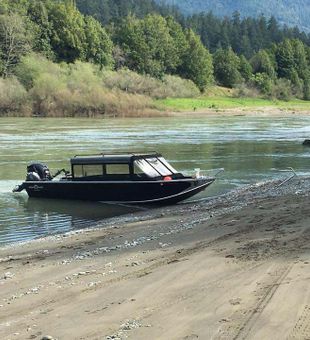 Brian's Boat, great for Oregon River/Bay fishing