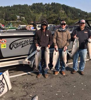 Coos Bay Fishing For Salmon