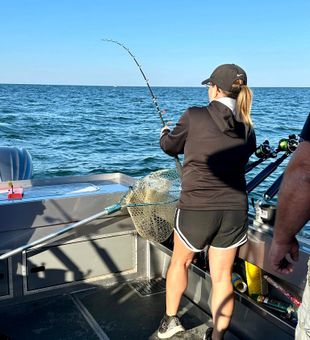 Another perfect day casting lines on Lake Erie.