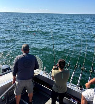 Nothing beats a sunrise on the lake.