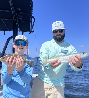 Double trouble: Grey Snapper and Spotted Weakfish hooked in Riverview!