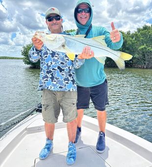 Beautiful Riverview snook makes for an epic fishing day!