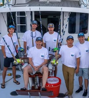 The guys roughed it out with some sporty conditions for a GREAT cause!