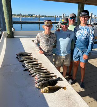 Inshore fishing never disappoints - Orange Beach