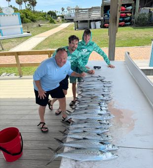 Spanish mackerel success in Orange Beach!