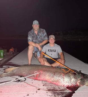 Trophy catch on the Texas border
