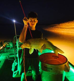 bowfishing success on Lake Amistad