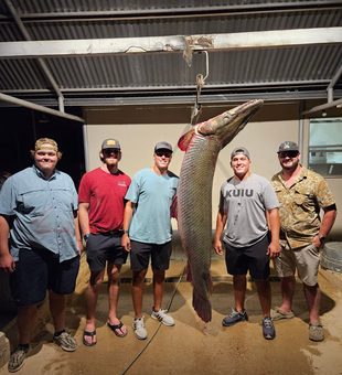 Smiles this big only happen when you’re fishing with us at Lake Amistad