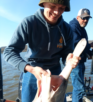 Big catch bow fishing success in Missouri waters!
