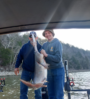 Successful bow fishing trip in Missouri waters!