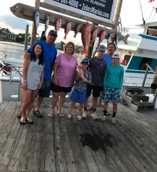 Family fishing fun in full swing